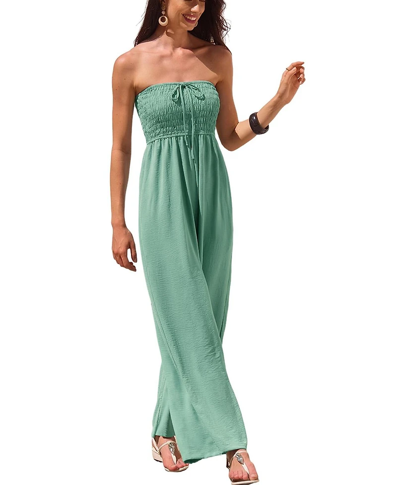 Cupshe Women's Relaxation Green Jumpsuit