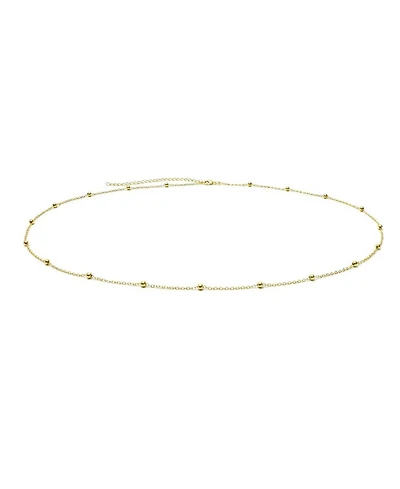 Adornia Gold Beaded Belly Chain