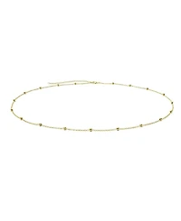 Adornia Gold Beaded Belly Chain