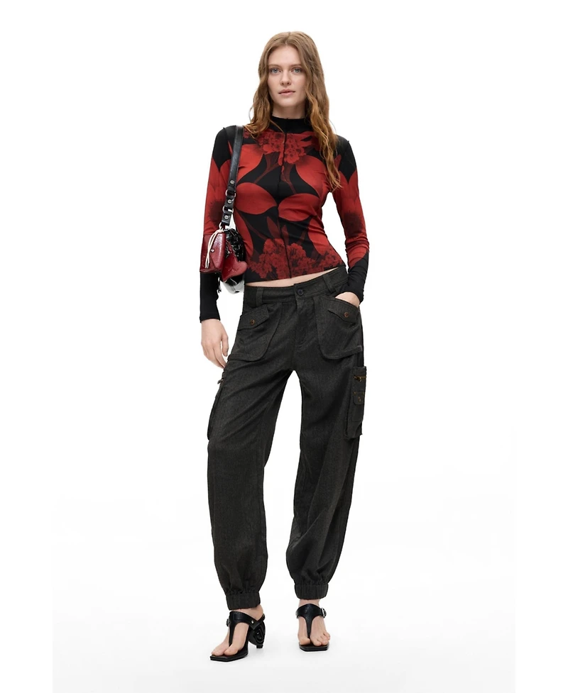 Desigual Women's Cargo jogger pants