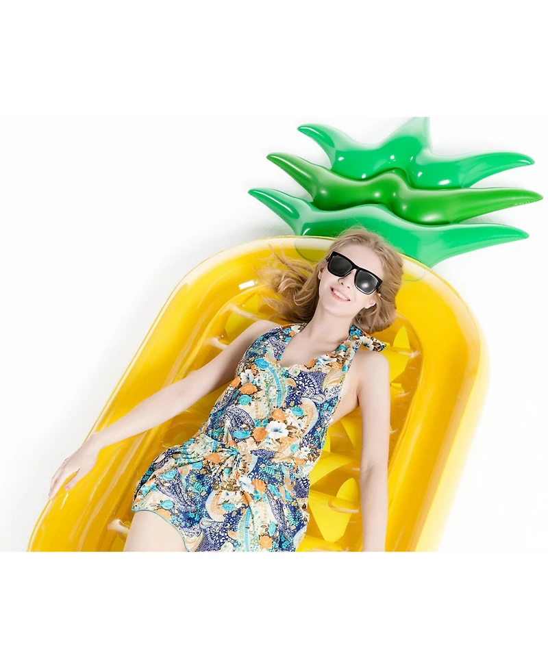 Aofar PinePool Inflatable Float Raft Lounge