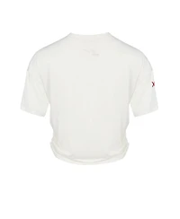 Pcfg Women's Free Heaven Draped Cropped T-Shirt