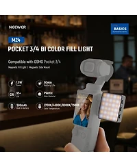 Neewer M24 Camera and Photo Accessory with 1.5W, Dji Osmo Pocket
