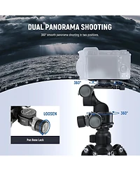 Neewer TH15 Camera Tripod with 13.2lb, 6kg