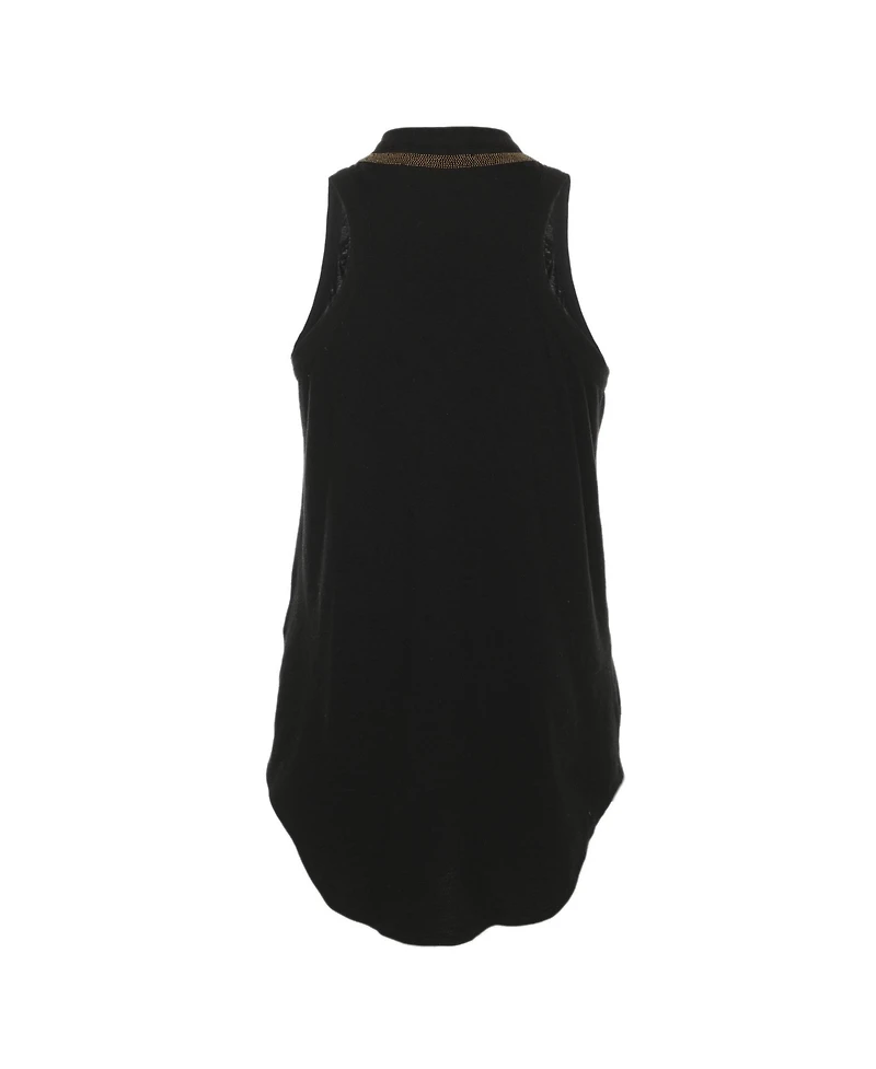 Pre-Owned Alexander Mcqueen Women's Embellished Knit Tank Top
