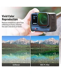 Neewer ND16 Camera Lens Accessory with Cpl, ND16, ND32 for Insta360 Ace Pro