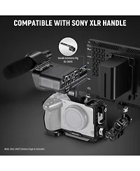Neewer FX3 Camera Mounting Accessory with 8 Inch, 4 Inch for Sony FX3 FX30 Original Xlr Handle