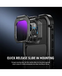Neewer ND8 Camera Lens Accessory with ND8, ND16, ND32 for select iPhone models