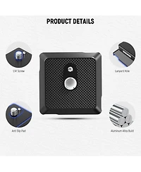 Neewer UA078 Camera Tripod for Dji Rs Series Gimbal Stabilizer Action Camera Phone
