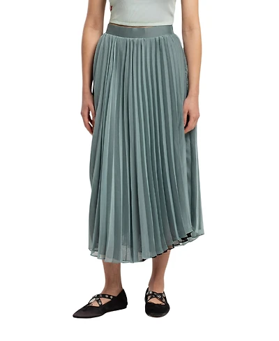 Pcfg Women's Free Heaven Surf Spray Pleated Skirt