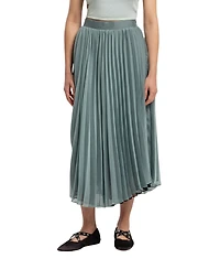 Pcfg Women's Free Heaven Surf Spray Pleated Skirt