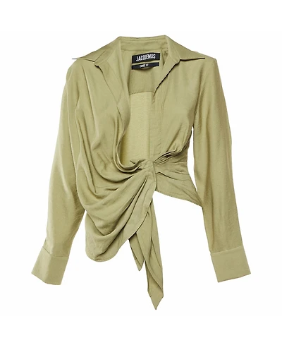 Pre-Owned Jacquemus Women's Crepe Top