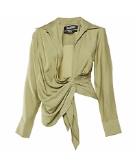 Pre-Owned Jacquemus Women's Crepe Top
