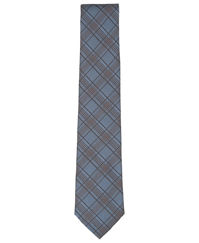 Michael Kors Men's Freely Plaid Classic Tie