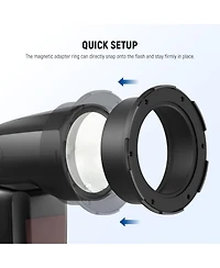 Neewer CRS13 Camera Flash for Godox V1/V1 Pro Neewer Z2 Z2PRO Z2II Z3