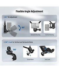 Neewer GP15 Camera Mounting Accessory for select GoPro, Dji and Insta360 action cameras