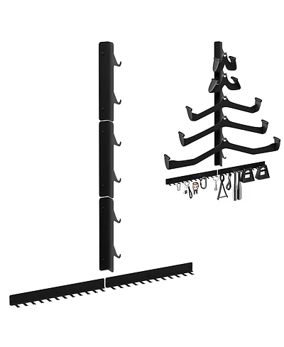 Xdovet Lat Pulldown Bar Wall Mount Storage Rack Cable Attachment Organizer Home Gym Equipment Holder