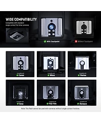 Neewer Z160 Camera Flash with 20Ws, 1200mAh for select Canon, Nikon and Sony cameras