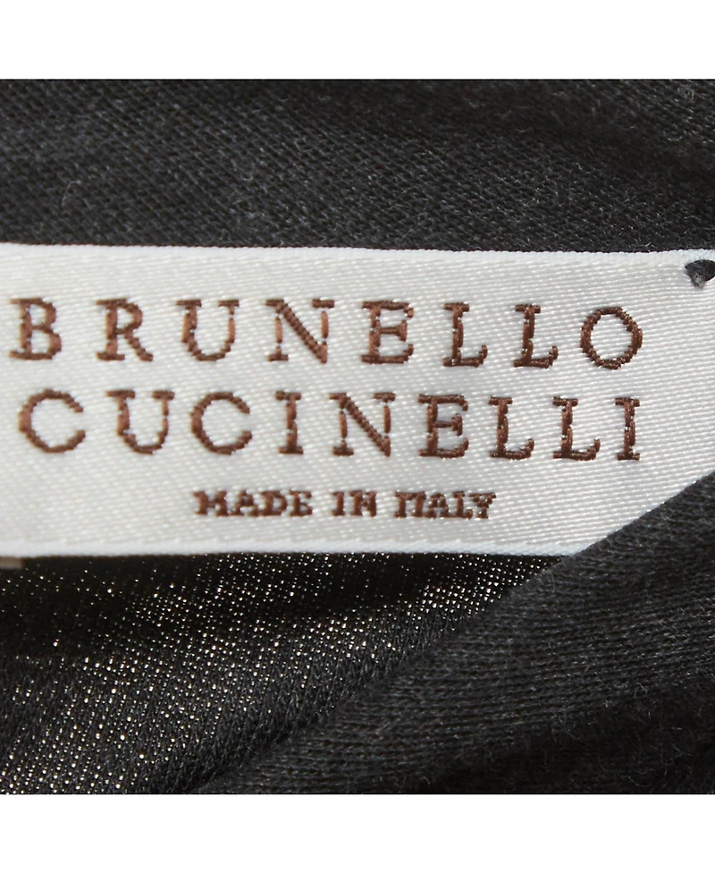 Pre-Owned Brunello Cucinelli Women's Embroidered Jersey T-Shirt