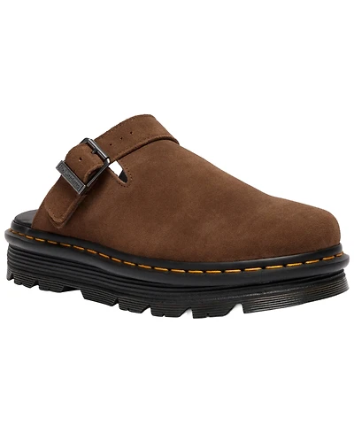 Dr. Martens Women's Zebzag Bronx Suede Slip-On Mules