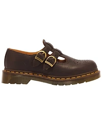 Dr. Martens Women's 8065 Ambassador Leather Round Toe Mary Jane Flats