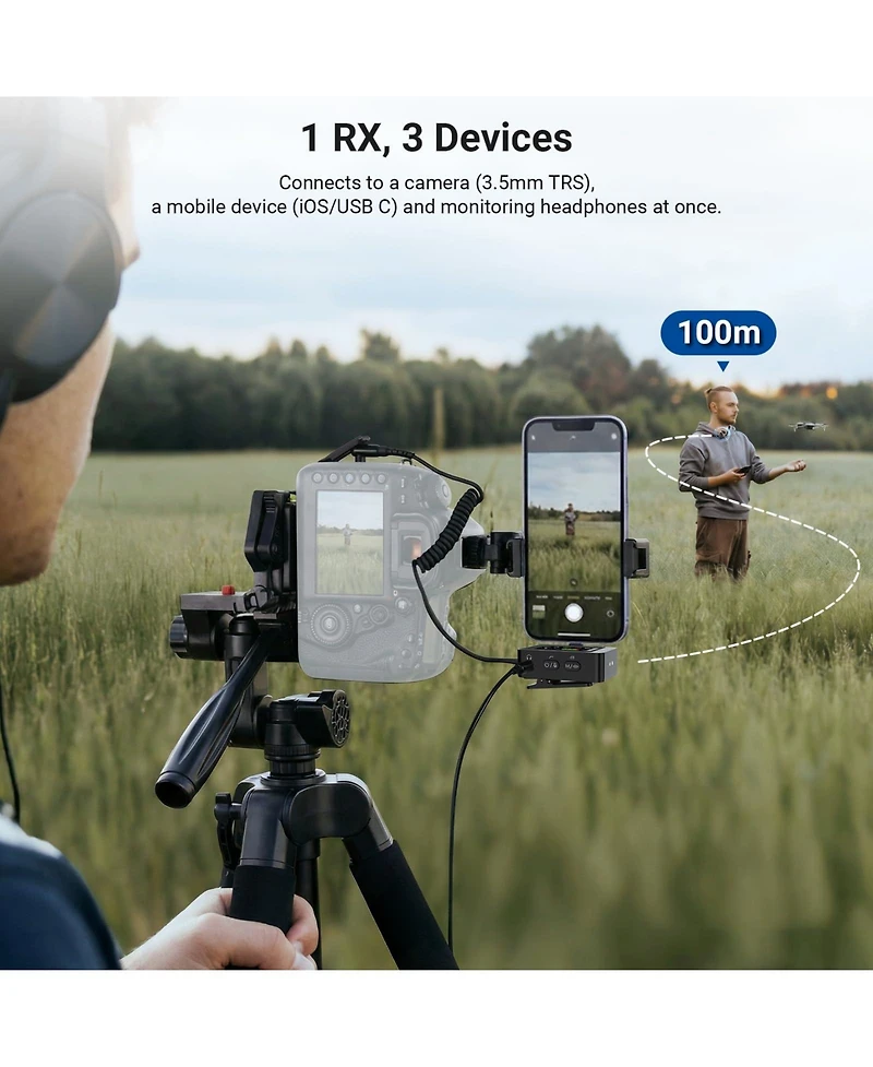 Neewer CM26 Microphone for select iPhone and Android mobile devices