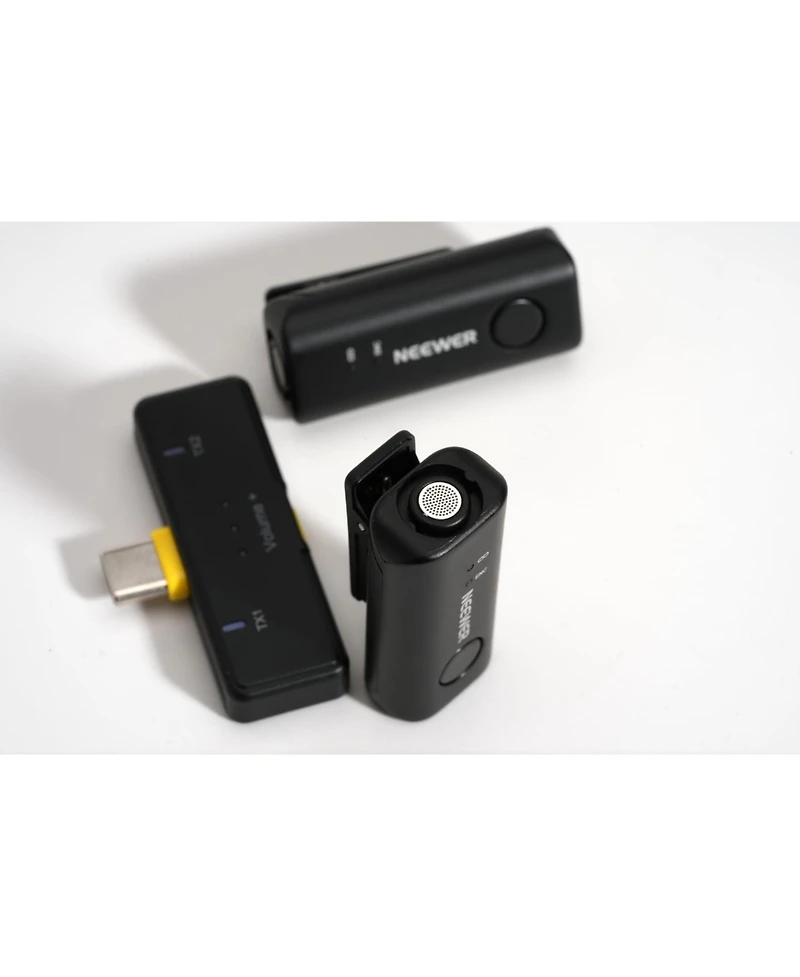 Neewer KM23 Microphone with Usb C, 1x, 2X for select iPhone models