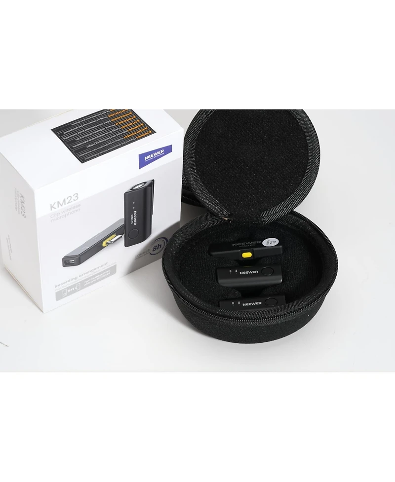 Neewer KM23 Microphone with Usb C, 1x, 2X for select iPhone models
