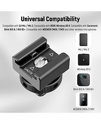 Neewer UA079 Camera Mounting Accessory for Dji Mic 2 Rode Wireless Go Ii Hollyland