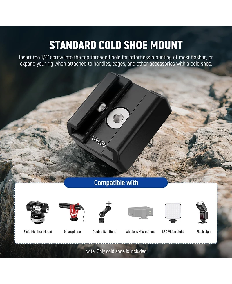Neewer UA080 Camera Mounting Accessory for Dji Mic Transmitter
