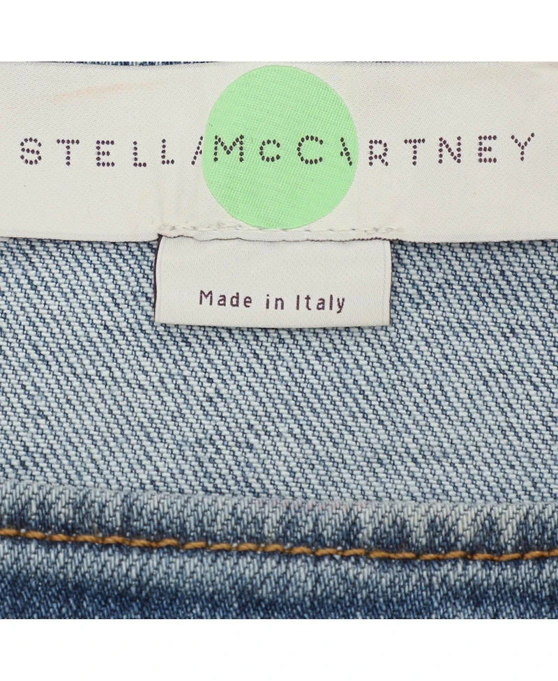 Pre-Owned Stella Mccartney Women's Crystal Embellished Denim Top