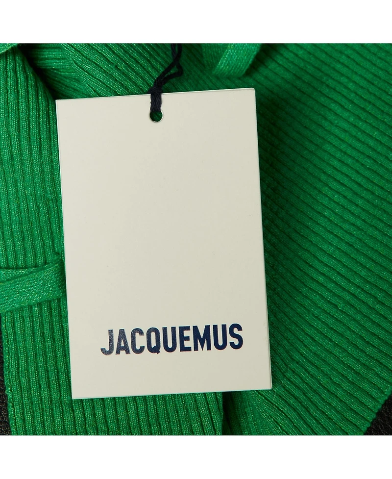 Pre-Owned Jacquemus Women's La Maille Ascu One-Shoulder Linen Knit Top