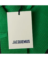 Pre-Owned Jacquemus Women's La Maille Ascu One-Shoulder Linen Knit Top