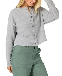 O'Neill Women's Button-Front Long-Sleeve Sweater Cardigan