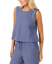 O'Neill Women's Tasia Double Gauze Cotton Tank Top