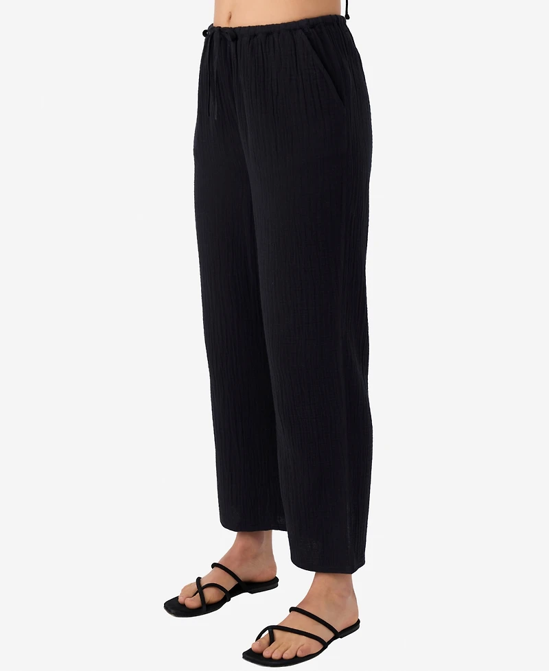 O'Neill Women's Brenda Pull-On Wide-Leg Pants