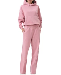 Afrm Women's Straight-Leg Cotton Sweatpants