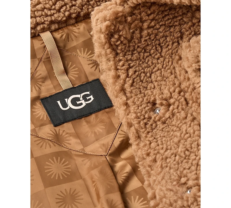 Ugg Women's Frankie Collared Neck Short Trucker Jacket