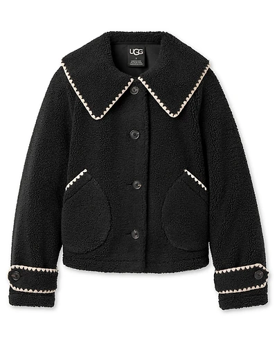 Ugg Women's Nikia Relaxed-Fit Collared Neck Jacket