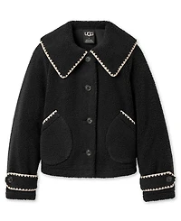 Ugg Women's Nikia Relaxed-Fit Collared Neck Jacket