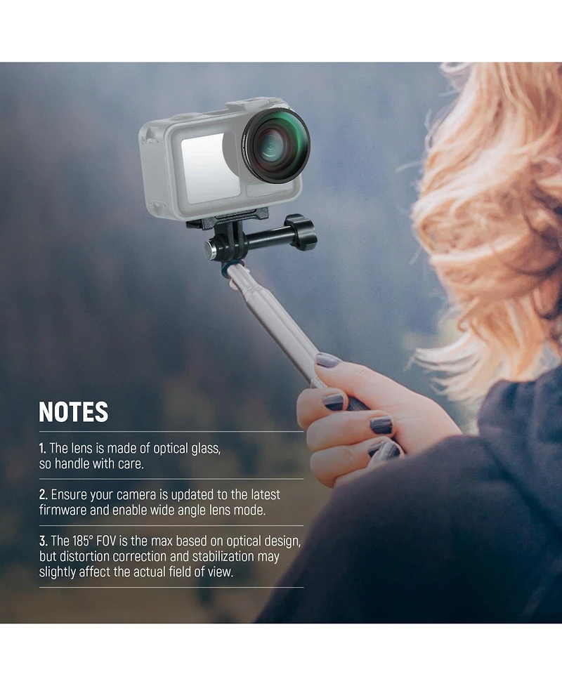 Neewer Fl-B30 Camera Lens Accessory for select Dji Osmo Action models