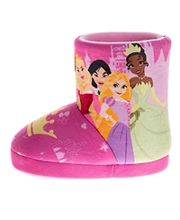 Disney Toddler (size 5-6 to 11-12 )Princess Belle Booties Warm, Fluffy, House Slippers