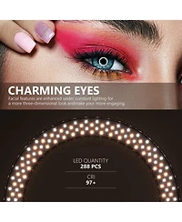 Neewer Ring Light with 3200K-5600K, Cri 97, Rgb