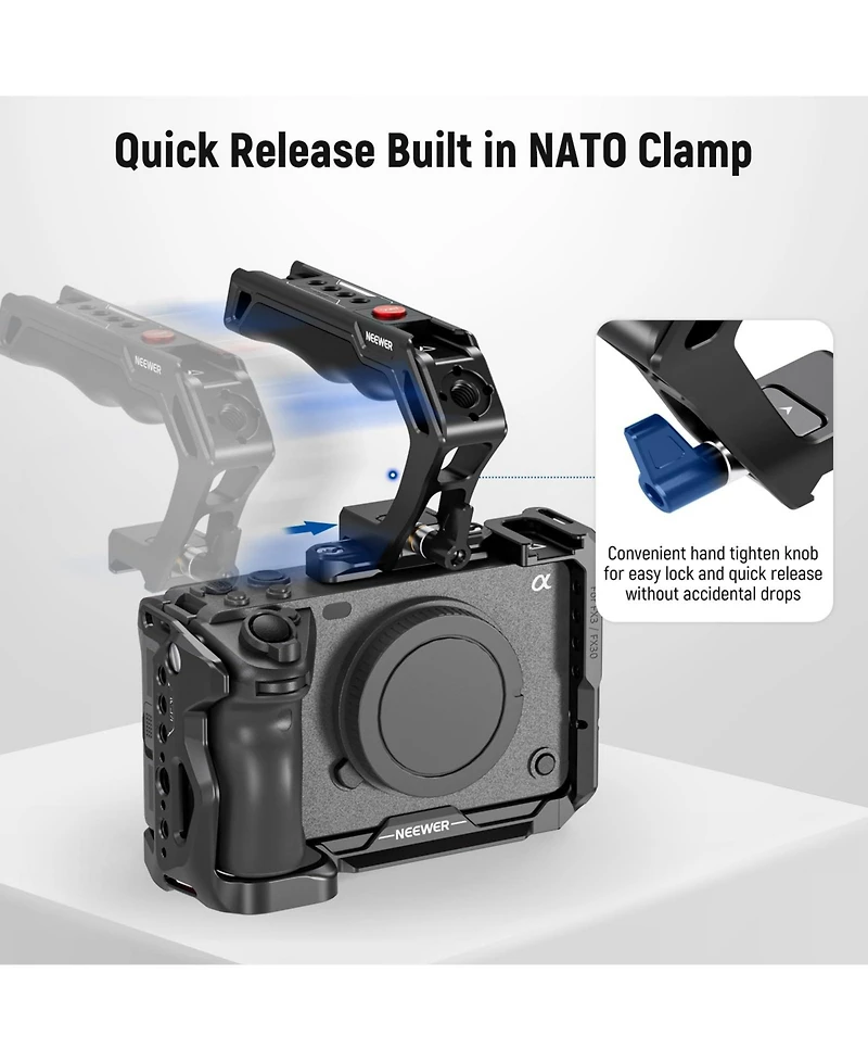 Neewer ZV1 Camera and Photo Accessory for Sony A7 ZV1 Panasonic S5 Ii Fujifilm X-T5