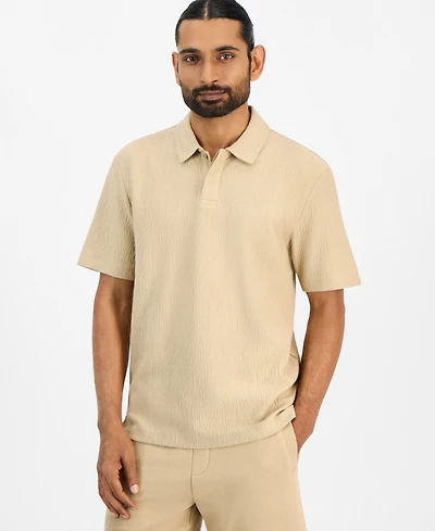 Hugo by Boss Men's Denopolo Creased Interlock Classic Fit Polo Shirt