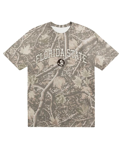 Uscape Apparel Men's Camo Florida State Seminoles Back Bay Heavyweight T-Shirt
