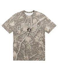 Uscape Apparel Men's Camo Florida State Seminoles Back Bay Heavyweight T-Shirt