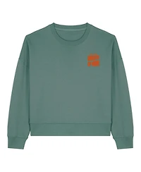 Uscape Apparel Women's Green Miami Hurricanes Cloud Sweatshirt