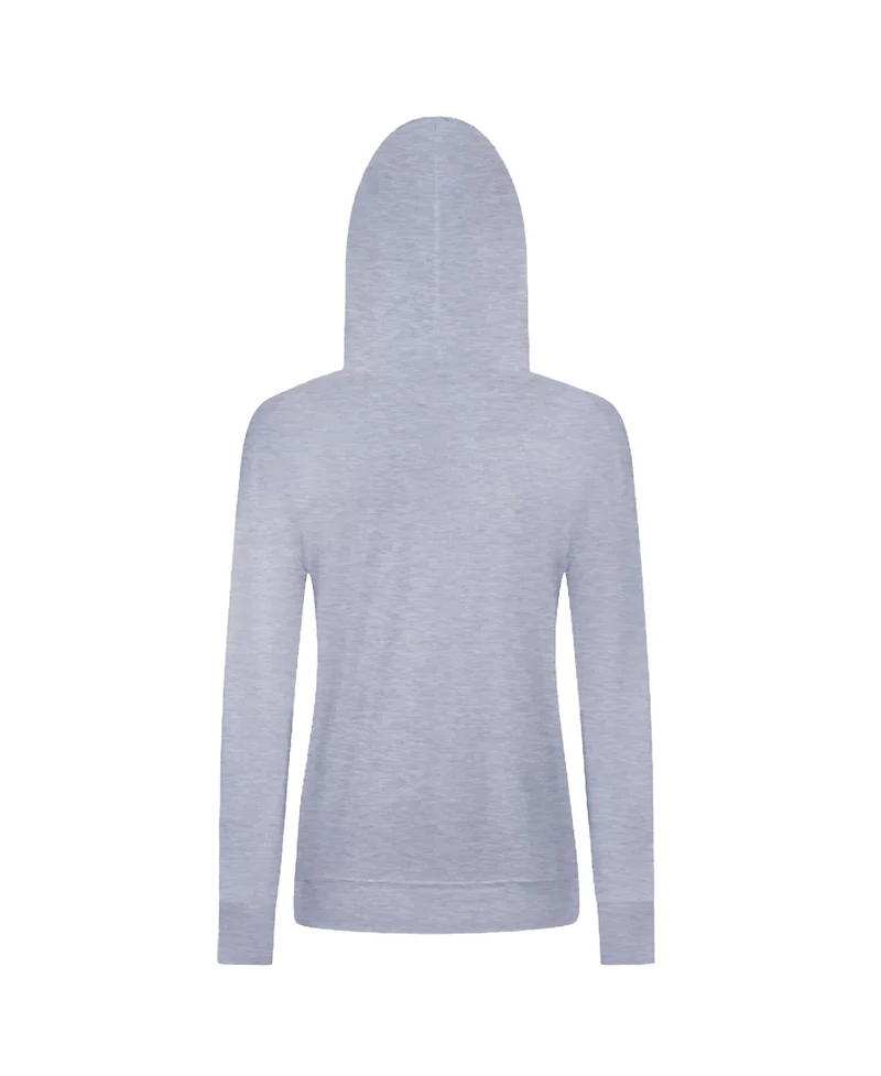 LevelWear Women's Heather Gray New Jersey Devils Hockey Fights Cancer Relay Pullover Hoodie