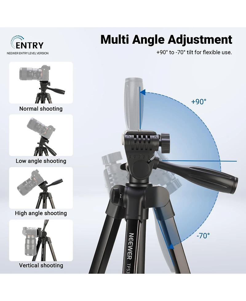 Neewer TP53 Camera Tripod for select iPhone models